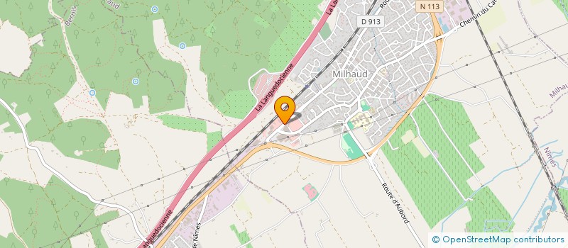 localisation de l'entreprise MONSIEUR ENRIQUE MARTINEZ  MILHAUD