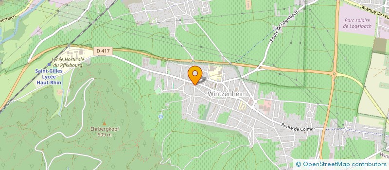 localisation de l'entreprise MONSIEUR ENRIQUE MOISES VIVANCO ARTETA  WINTZENHEIM