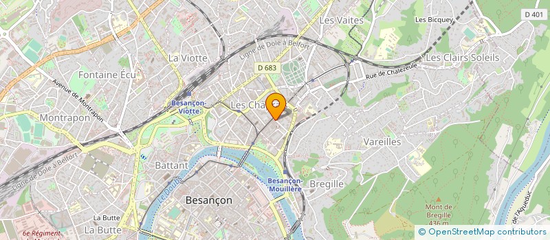 localisation de l'entreprise MONSIEUR ENRIQUE MONNIER à BESANCON