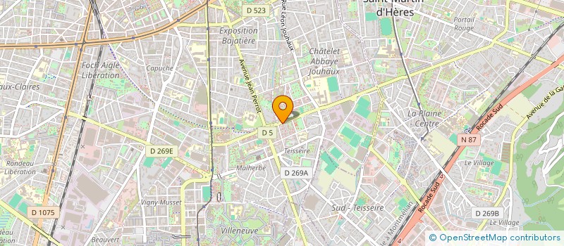 localisation de l'entreprise MONSIEUR ENRIQUE PANISELLO SALVADO à GRENOBLE