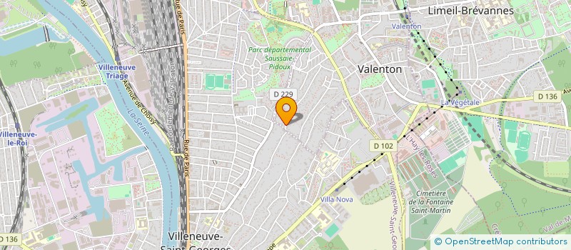 localisation de l'entreprise MONSIEUR ENRIQUE RIBEIRO à VALENTON