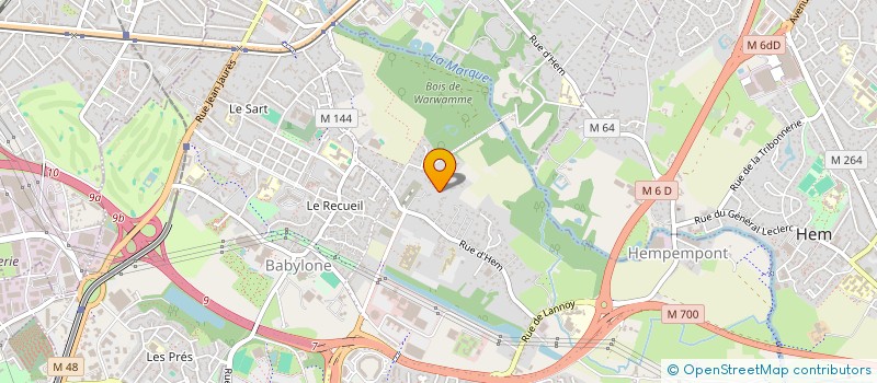 localisation de l'entreprise MONSIEUR ENRIQUE SANCHEZ CABELLO à VILLENEUVE-D'ASCQ