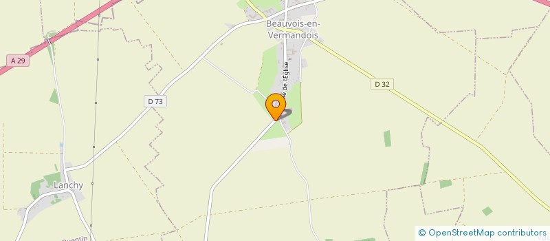 localisation de l'entreprise MONSIEUR ENRIQUE SATIZELLE  BEAUVOIS-EN-VERMANDOIS