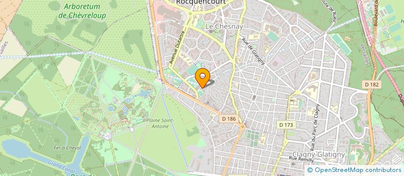 localisation de l'entreprise MONSIEUR ENRIQUE TORRES VILANOVA  LE CHESNAY-ROCQUENCOURT