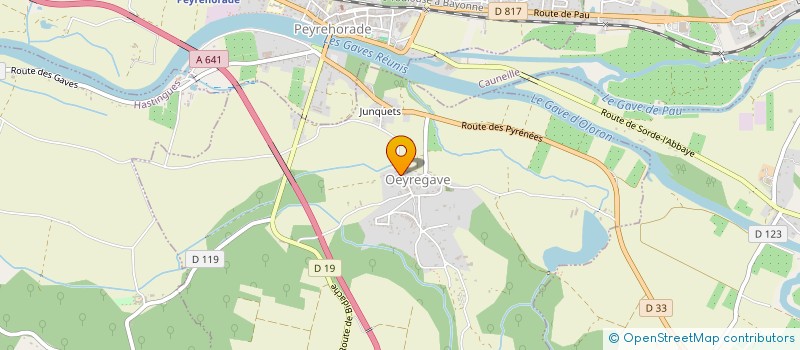 localisation de l'entreprise MONSIEUR ENRIQUE VARA PRIETO  OEYREGAVE