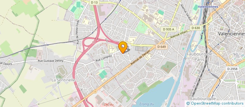 localisation de l'entreprise MONSIEUR ENRIQUE ZENOU à VALENCIENNES