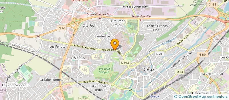 localisation de l'entreprise MONSIEUR ENRYCK GERMOND à DREUX