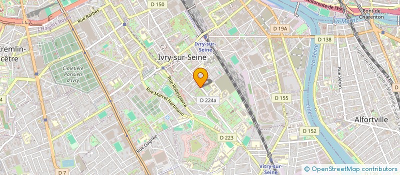 localisation de l'entreprise MONSIEUR ENSAR EKINCI  IVRY-SUR-SEINE