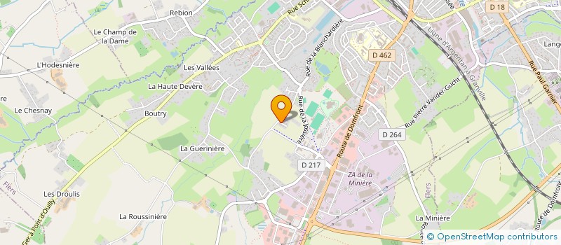 localisation de l'entreprise MONSIEUR ENSER KEDERLI à FLERS