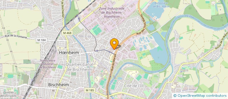 localisation de l'entreprise MONSIEUR ENTILJON GILANI  HNHEIM