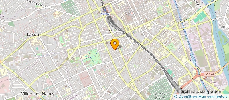 localisation de l'entreprise MONSIEUR ENTIZAR SHERZAD  NANCY