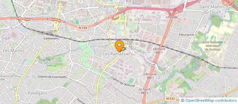 localisation de l'entreprise MONSIEUR ENVEL PRIGENT à COLOMIERS
