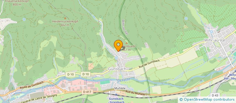 localisation de l'entreprise MONSIEUR ENVER ALETI  GUNSBACH