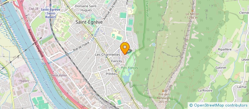 localisation de l'entreprise MONSIEUR ENVER HALIMI  SAINT-EGREVE