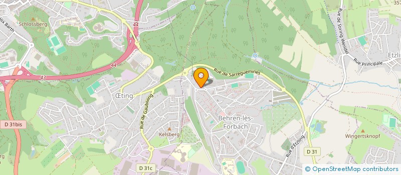 localisation de l'entreprise MONSIEUR ENVER JAHIC  BEHREN-LES-FORBACH