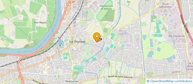 localisation de l'entreprise MONSIEUR ENVER SENEL  LE PONTET