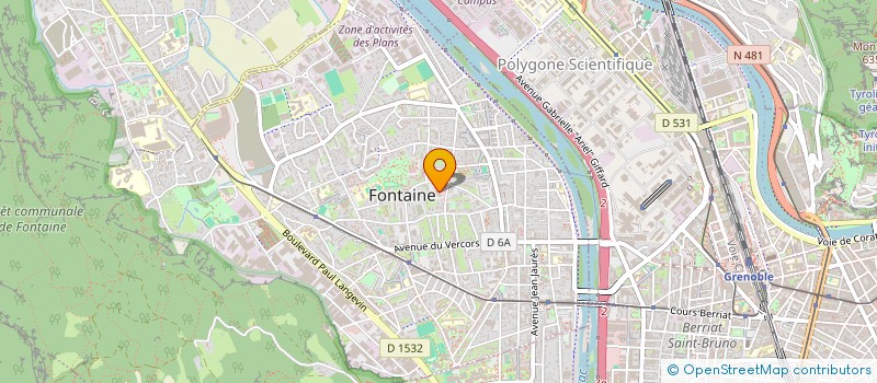 localisation de l'entreprise MONSIEUR ENVER YAVUZ  ECHIROLLES