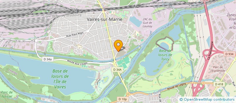 localisation de l'entreprise MONSIEUR ENYS BRAHAM  VAIRES-SUR-MARNE