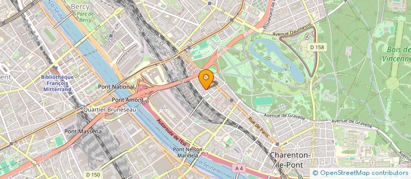 localisation de l'entreprise MONSIEUR ENZE ZHANG  CHARENTON-LE-PONT