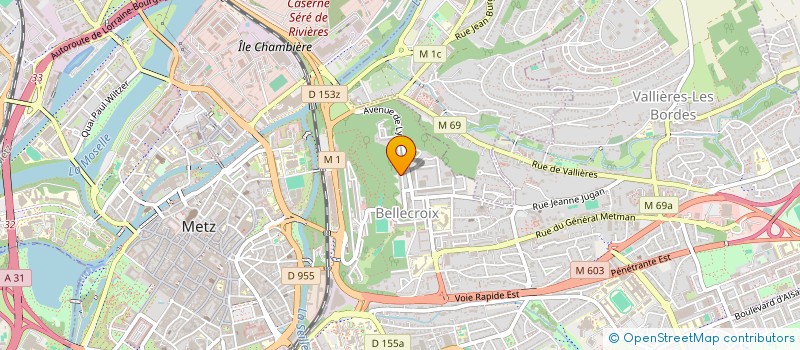 localisation de l'entreprise MONSIEUR ENZIO PERESSUTTI à METZ