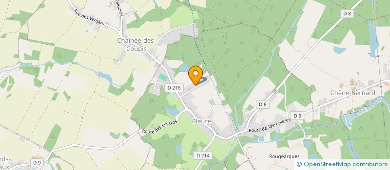 localisation de l'entreprise MONSIEUR ENZIO STEPHAN  PLEURE