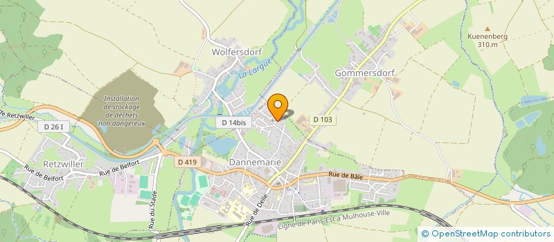 localisation de l'entreprise MONSIEUR ENZO ABY  DANNEMARIE