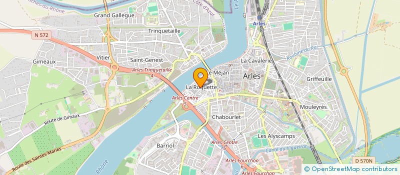 localisation de l'entreprise MONSIEUR ENZO AGOGUE à ARLES