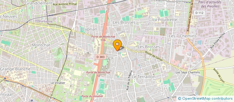 localisation de l'entreprise MONSIEUR ENZO ALFANI  BRON