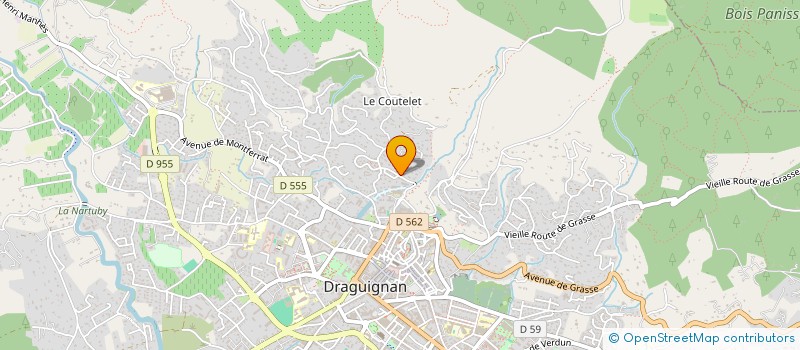 localisation de l'entreprise MONSIEUR ENZO ALKAN-THEVENET  DRAGUIGNAN