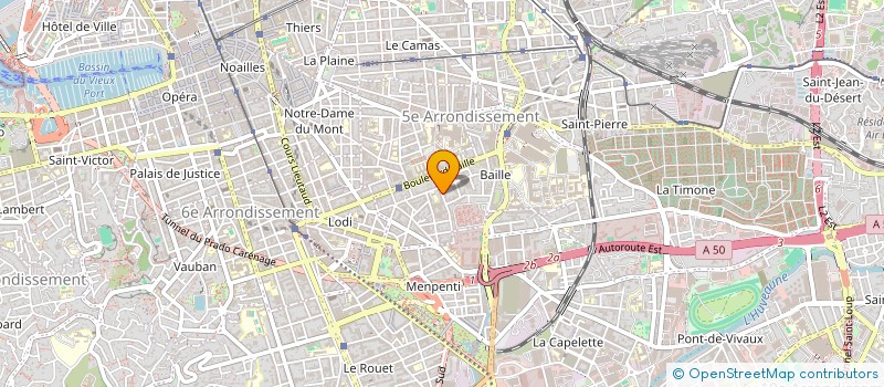 localisation de l'entreprise MONSIEUR ENZO ALLIONE--PELLEGRINI à MARSEILLE
