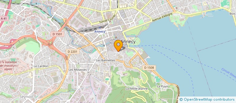 localisation de l'entreprise MONSIEUR ENZO ALVAREZ à ANNECY