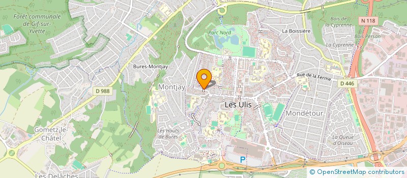 localisation de l'entreprise MONSIEUR ENZO ALVES à LES ULIS