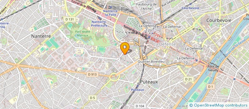 localisation de l'entreprise MONSIEUR ENZO ALVES  PUTEAUX