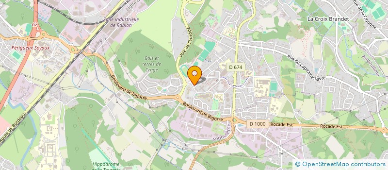 localisation de l'entreprise MONSIEUR ENZO AMILHAT à ANGOULEME