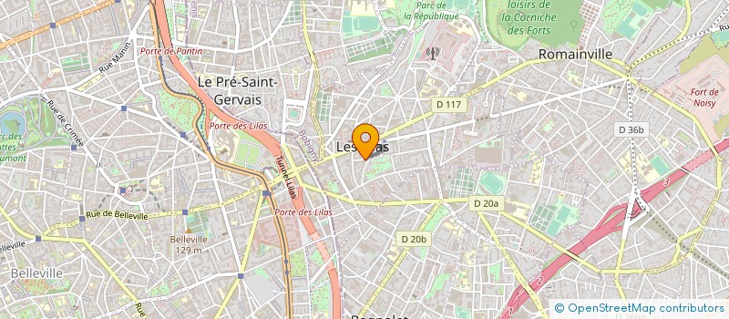 localisation de l'entreprise MONSIEUR ENZO AMMAR à LES LILAS