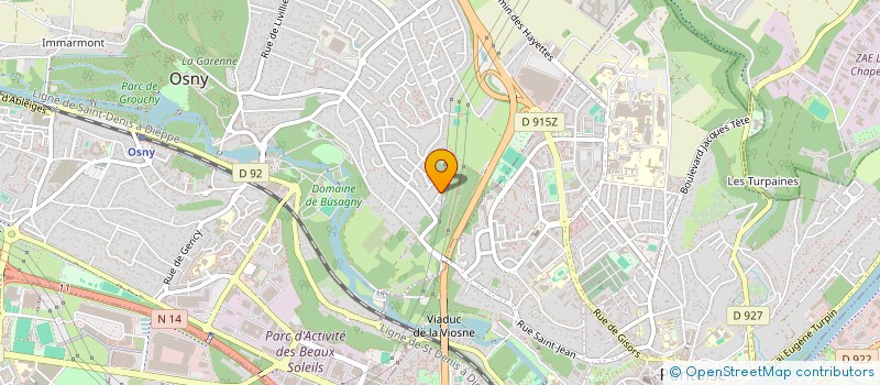 localisation de l'entreprise MONSIEUR ENZO ANTUNES  OSNY