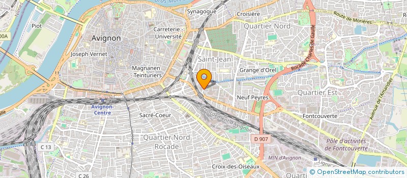 localisation de l'entreprise MONSIEUR ENZO ARENA  AVIGNON