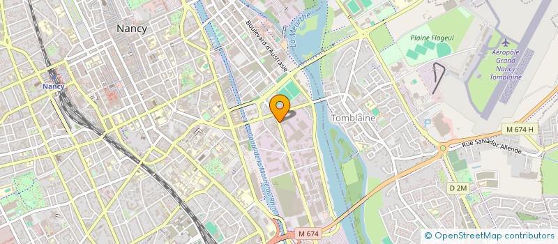 localisation de l'entreprise MONSIEUR ENZO ARNOULD  NANCY