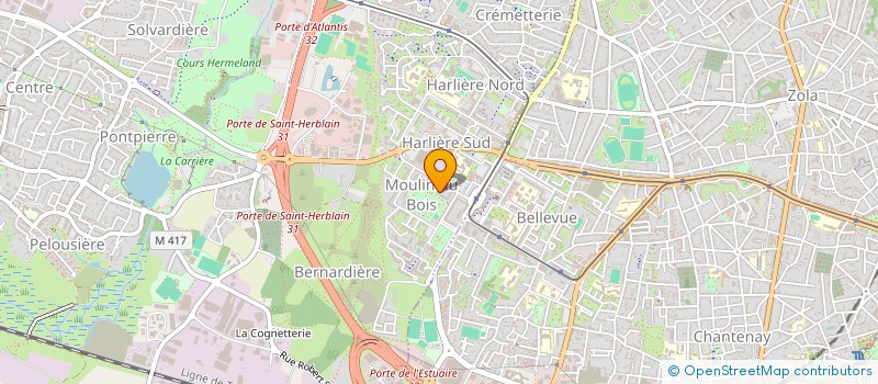 localisation de l'entreprise MONSIEUR ENZO AYACHI  SAINT-HERBLAIN