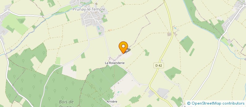 localisation de l'entreprise MONSIEUR ENZO AZILINON  PRUNAY-LE-TEMPLE