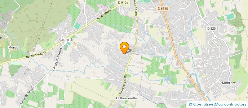 localisation de l'entreprise MONSIEUR ENZO BAERTSCHI-BERNARD  BAGARD