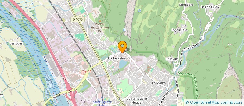 localisation de l'entreprise MONSIEUR ENZO BALDUCCI  SAINT-EGREVE