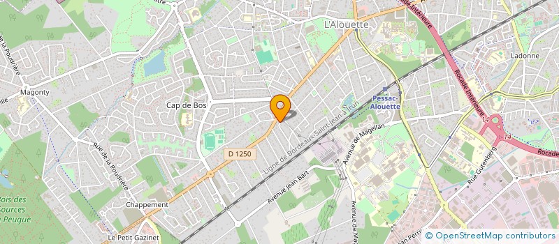 localisation de l'entreprise MONSIEUR ENZO BARCOS  PESSAC