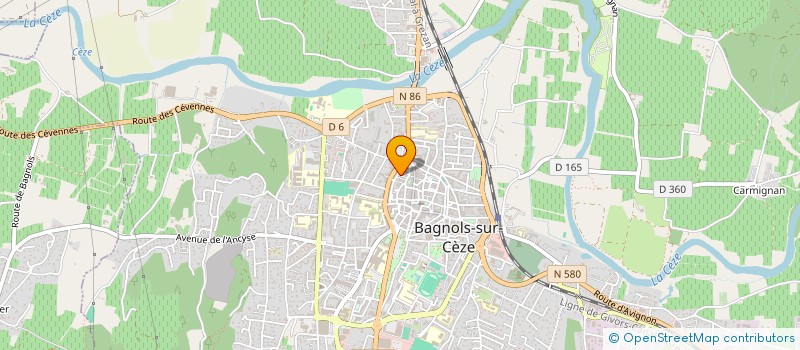 localisation de l'entreprise MONSIEUR ENZO BARDI à BAGNOLS-SUR-CEZE
