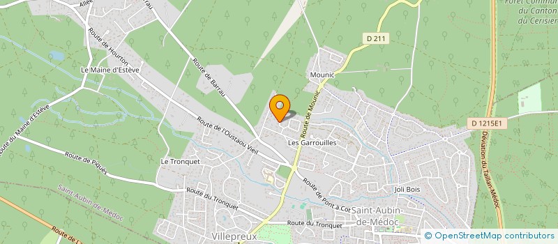 localisation de l'entreprise MONSIEUR ENZO BARDOU  SAINT-AUBIN-DE-MEDOC