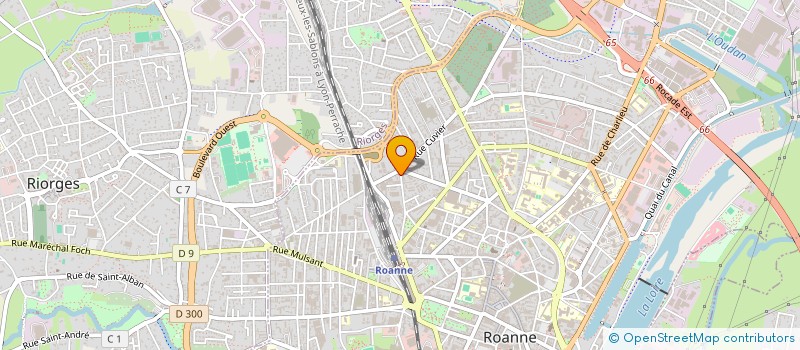 localisation de l'entreprise MONSIEUR ENZO BAYON à ROANNE