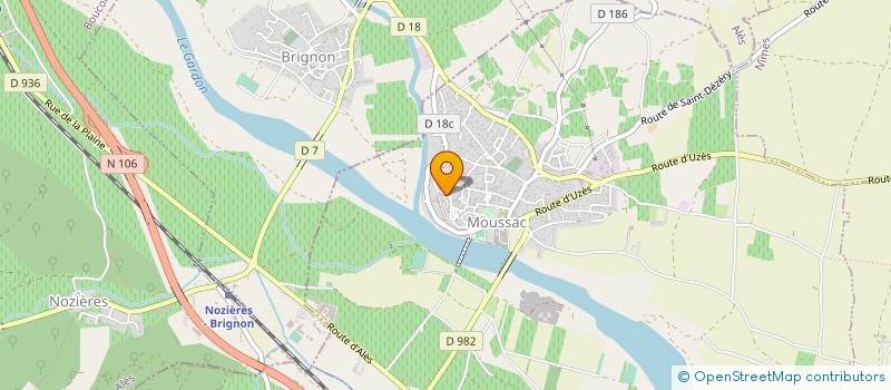 localisation de l'entreprise MONSIEUR ENZO BECAMEL  MOUSSAC