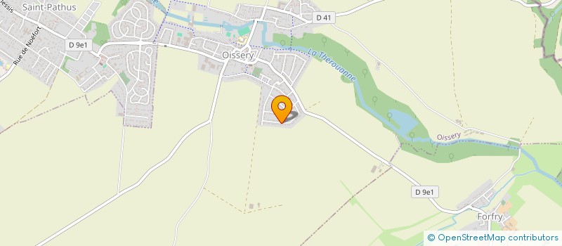 localisation de l'entreprise MONSIEUR ENZO BEERTUZZI  OISSERY