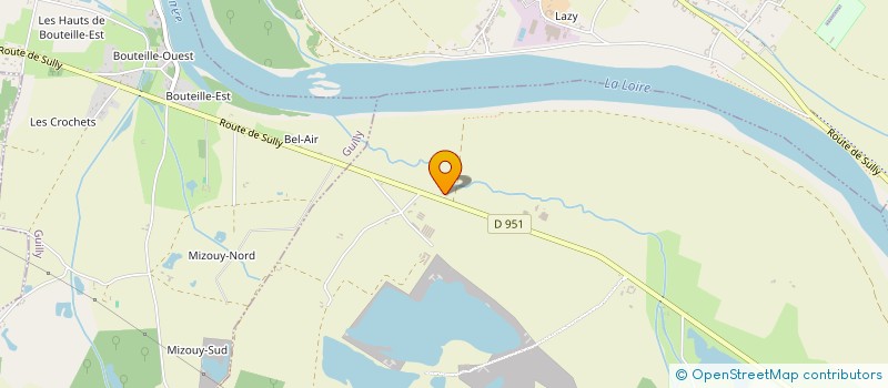 localisation de l'entreprise MONSIEUR ENZO BEGUIN à SULLY-SUR-LOIRE