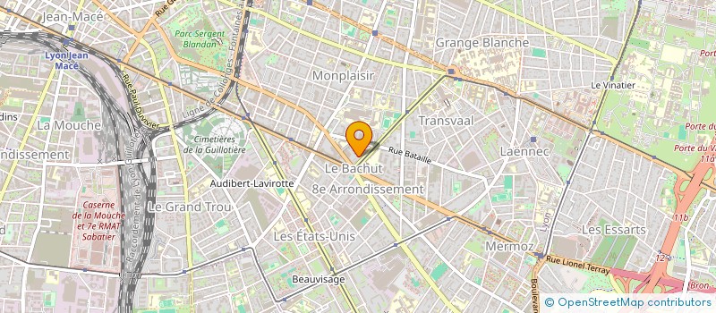 localisation de l'entreprise MONSIEUR ENZO BEKEFI-SOULAGES  LYON